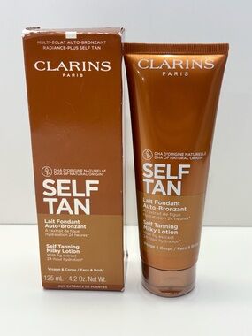 Tanning lotion , Clarins Self Tanning Milky Lotion 125 mL